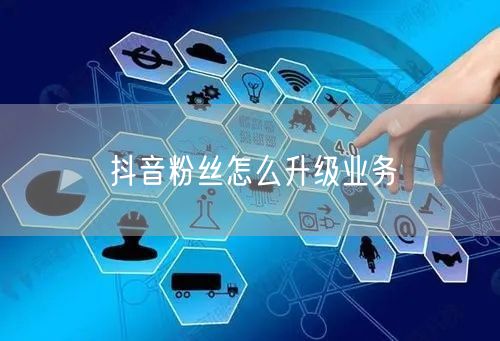 抖音粉丝怎么升级业务