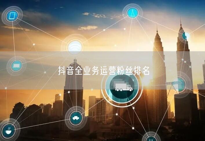 抖音全业务运营粉丝排名