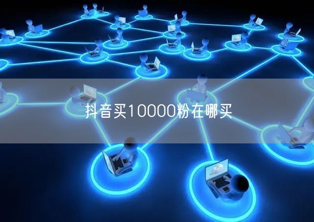 抖音买10000粉在哪买