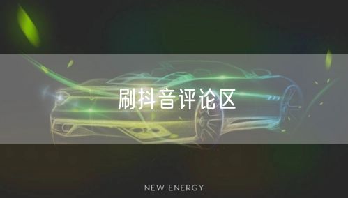 刷抖音评论区
