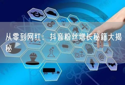 从零到网红：抖音粉丝增长秘籍大揭秘