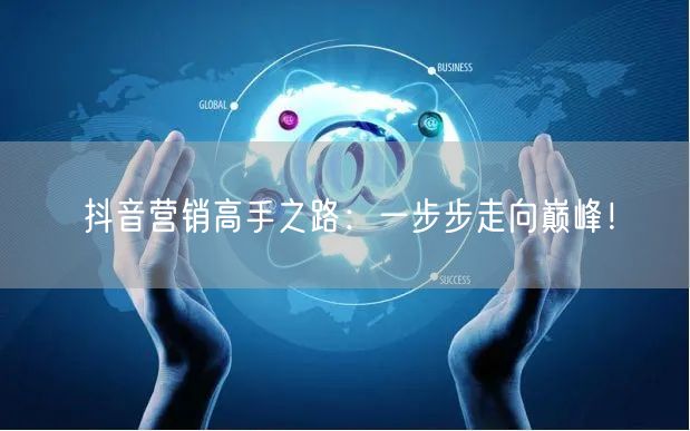 抖音营销高手之路：一步步走向巅峰！