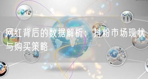 网红背后的数据解析：抖粉市场现状与购买策略