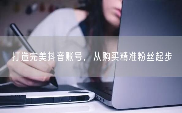 打造完美抖音账号，从购买精准粉丝起步