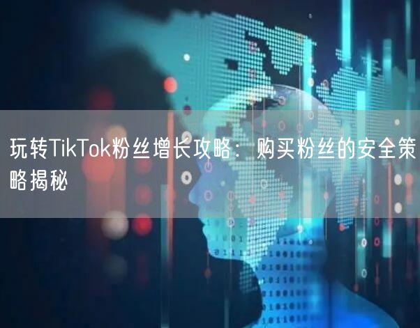 玩转TikTok粉丝增长攻略：购买粉丝的安全策略揭秘
