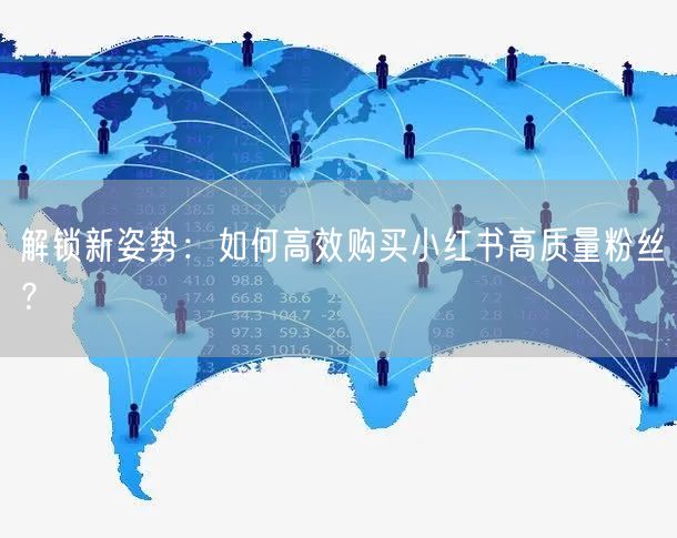 解锁新姿势：如何高效购买小红书高质量粉丝？