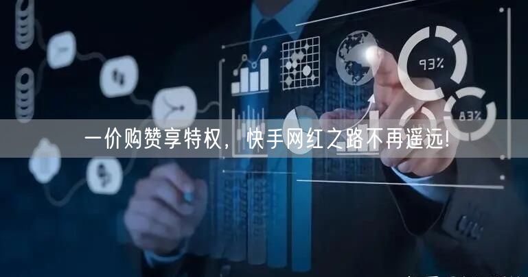 一价购赞享特权，快手网红之路不再遥远!