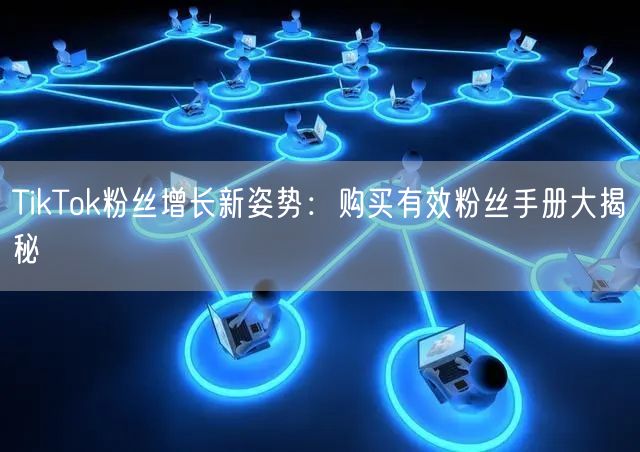 TikTok粉丝增长新姿势：购买有效粉丝手册大揭秘