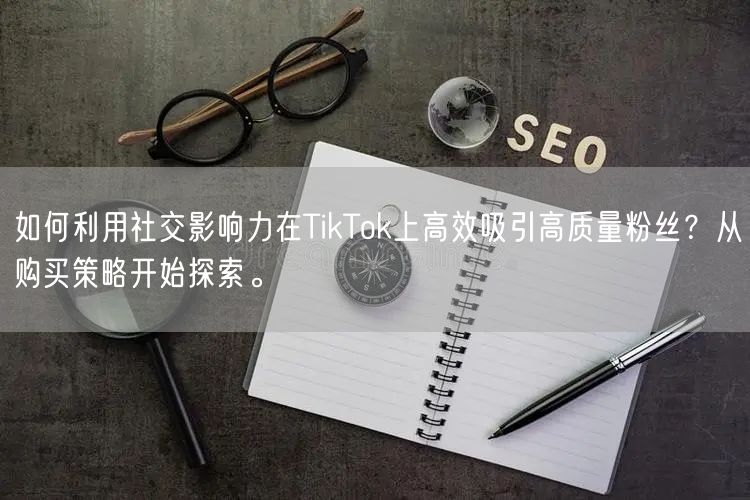 如何利用社交影响力在TikTok上高效吸引高质量粉丝？从购买策略开始探索。