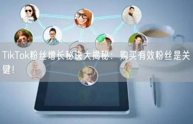 TikTok粉丝增长秘诀大揭秘：购买有效粉丝是关键！