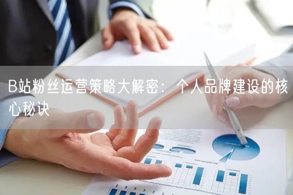 B站粉丝运营策略大解密：个人品牌建设的核心秘诀