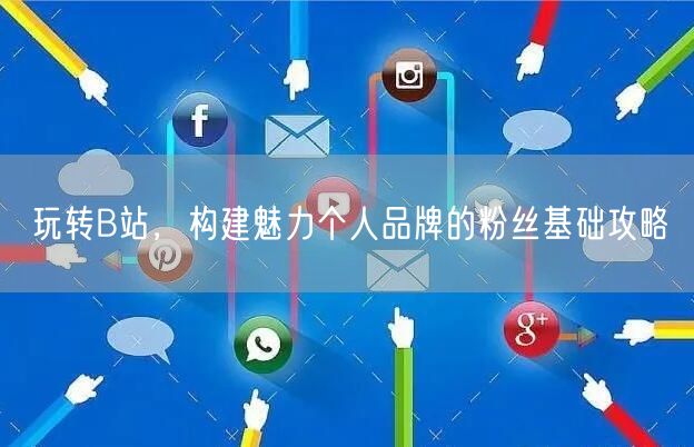 玩转B站，构建魅力个人品牌的粉丝基础攻略