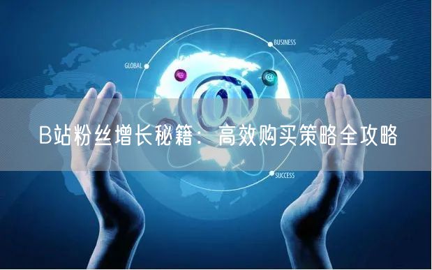 B站粉丝增长秘籍：高效购买策略全攻略