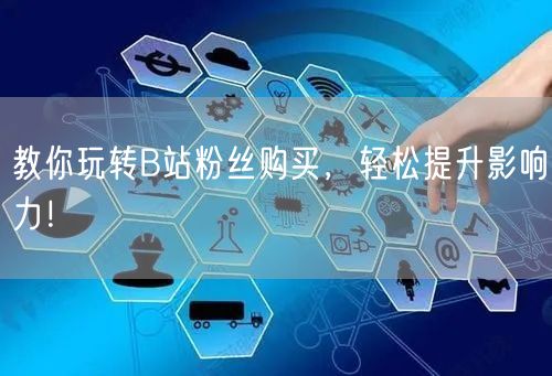 教你玩转B站粉丝购买，轻松提升影响力！