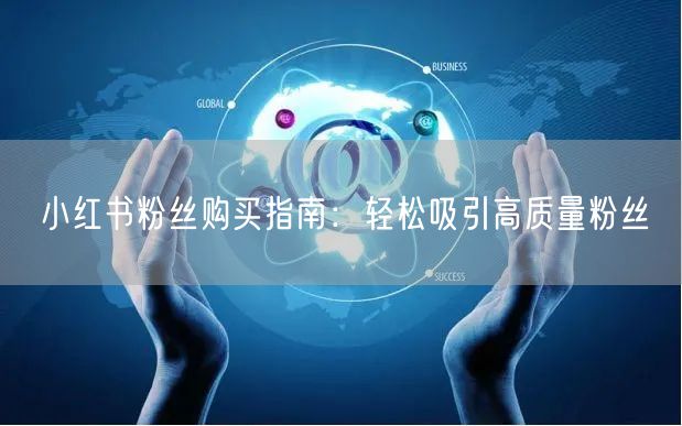 小红书粉丝购买指南：轻松吸引高质量粉丝
