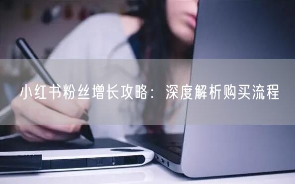 小红书粉丝增长攻略：深度解析购买流程