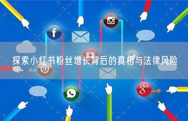 探索小红书粉丝增长背后的真相与法律风险