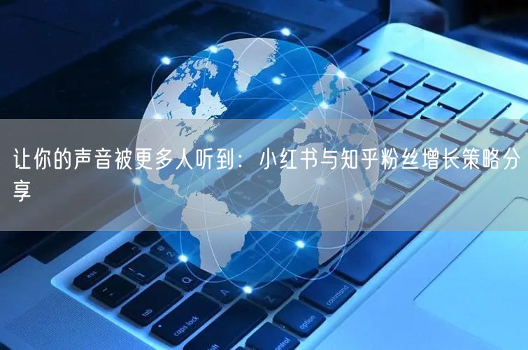让你的声音被更多人听到：小红书与知乎粉丝增长策略分享