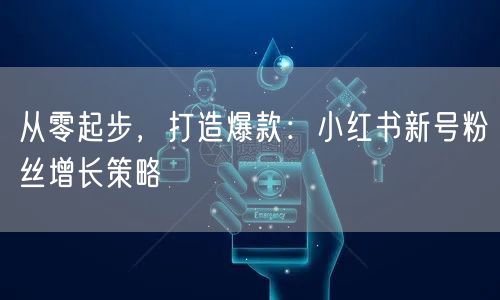 从零起步，打造爆款：小红书新号粉丝增长策略
