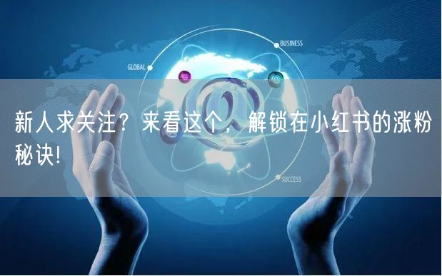 新人求关注？来看这个，解锁在小红书的涨粉秘诀!
